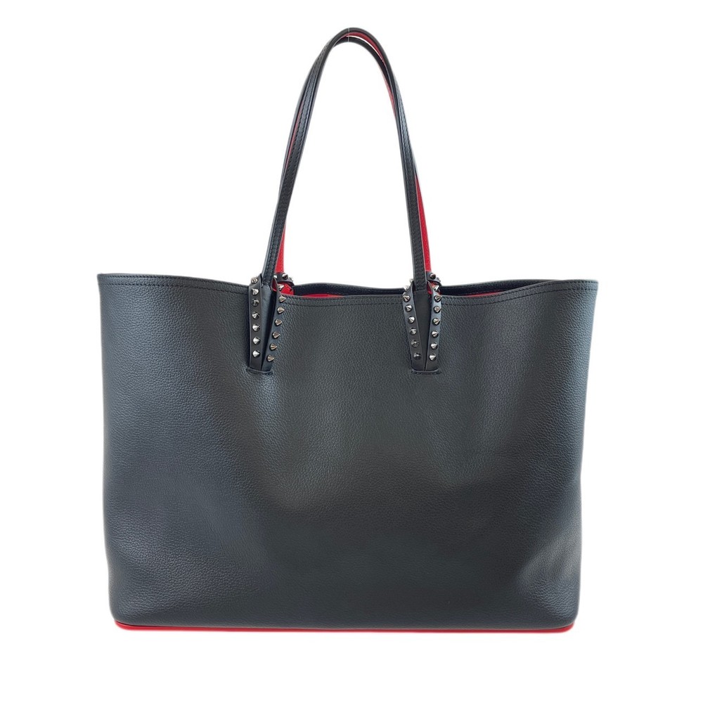 Christian Louboutin Cabata Tote Bag Calfskin Leather Black